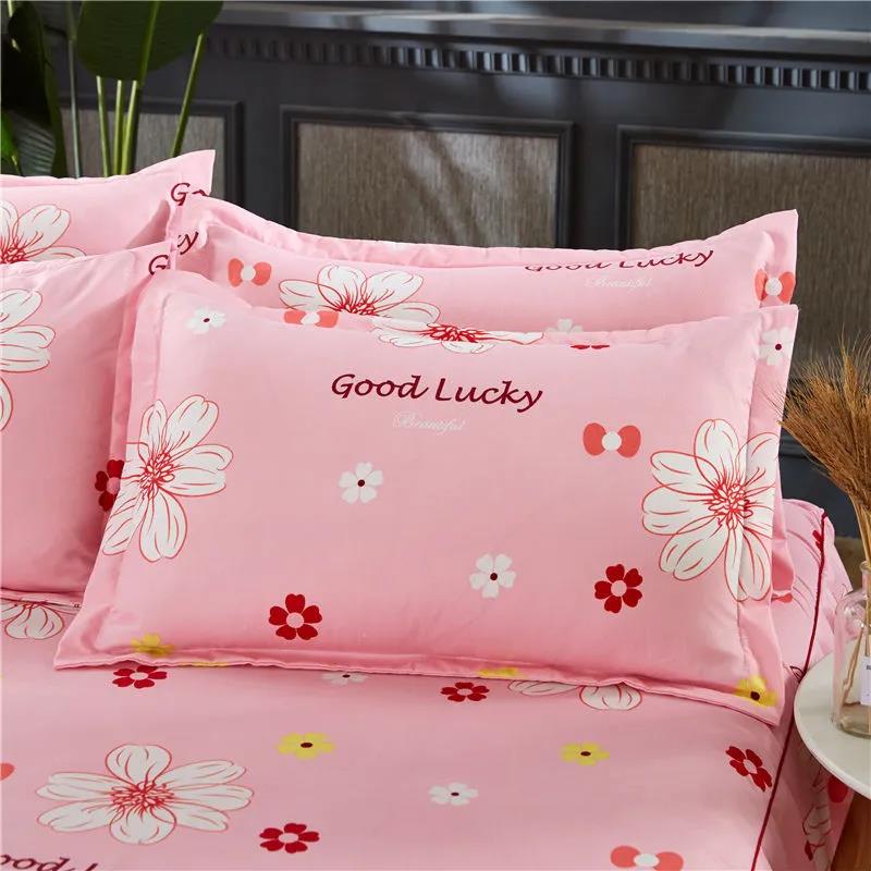 48*74cm Pillow Cover Bedroom Bedding Two-piece Set Plus Size Thickened Student Dormitory Pillow Core Cover