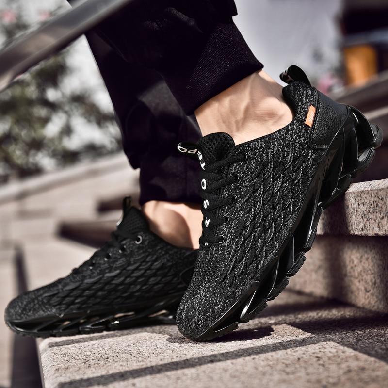 Men Sneaker Blade Running Shoes Fashion Walking Jogging Tennis Shoes Breathable Casual  Shoe