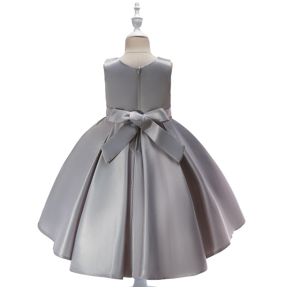 Children's Dress Catwalk Dress Girl Model Princess Dress Children's Dress Female Sequined Dovetail Host Costume Girl