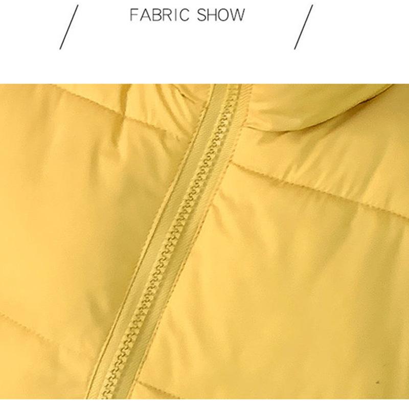 Women's Vest Down Cotton Jacket Loose Large Size Stand-up Collar Hoodless Waistcoat for Small People To Wear Winter Warm Jackets In Winter