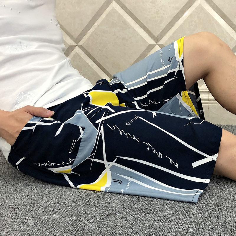 Men's Big Pants Home Pants Ultra-thin Plus Fat Plus Cotton Shorts Pajama Pants