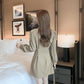 Spring and Summer New Suit Dresses Waist Slim and Long-sleeved Ladies Design Temperament French Short Skirt Ladies A-line Skirt