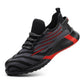 Men Safety Shoes Steel Toe Cap Anti-smashing Anti-piercing Men Work Shoes Fashion Lightweight Men Footwear