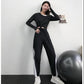Sweatpants Women Loose-fitting High-waist Yoga Pants Quick-drying Running Casual Color Matching Striped Fitness Pants Thin Section