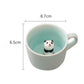 New Arrive Creative Cartoon Ceramic Mugs Cute Animal Coffee Milk Tea Cup 220ml Novelty Birthday Gifts Mugs