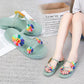 Ladies Slippers Summer Wear Soft-soled All-match Sandals and Slippers Female Students Out Thick-soled Non-slip Shoes
