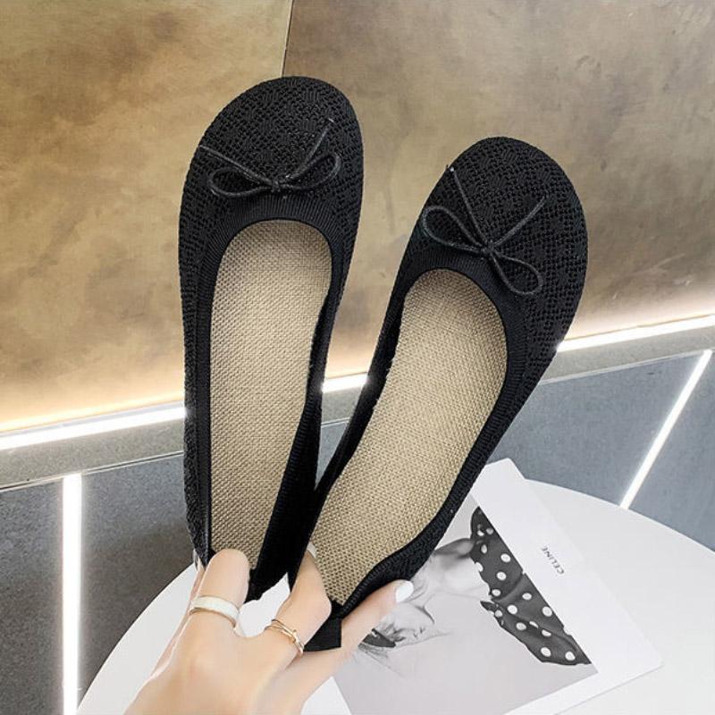 Summer Shoes Women Hollow Lace Mesh Shallow Mouth Shoes Casual Shoes Women Sandals
