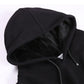 Plus Velvet Loose Hooded Sweater Large Size Sweatshirts Solid Color Leisure Sports Trend Wild Fertilizer Autumn