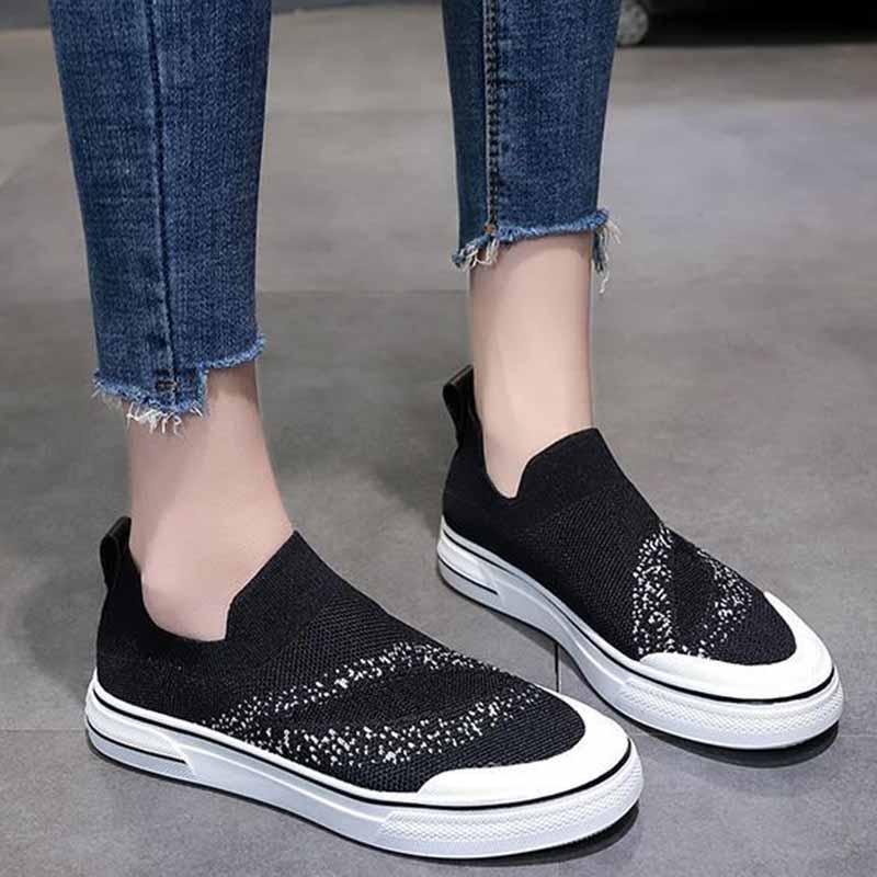 Size 35-40 Summer Women Breathable Mesh Sneakers Students Running Basketball Shoes Shockproof Non-slip Skate Shoes