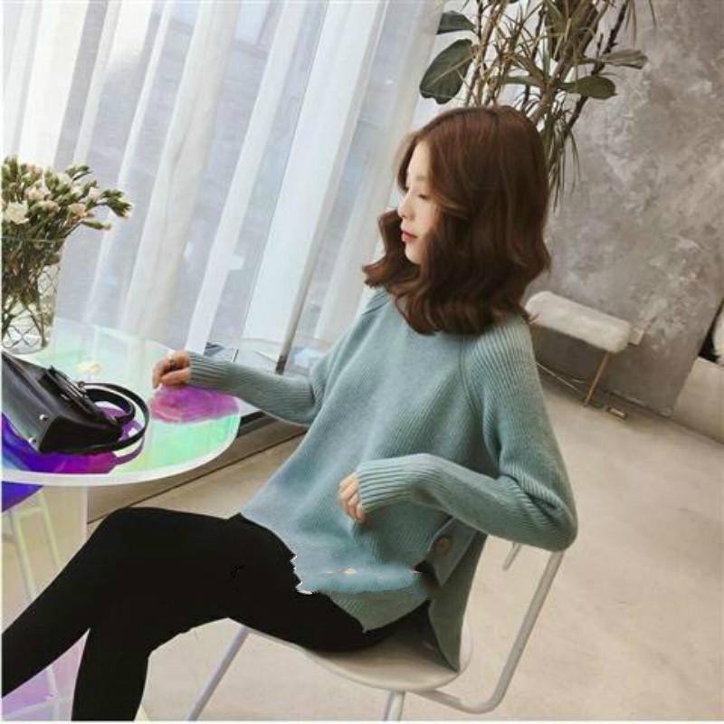 Pofulove half-neck women's decoration slim slim all-match fashion short knitted base shirt women