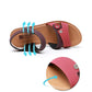 Sandals Women's Summer Outer Wear Soft Bottom Comfortable Flat Bottom Middle-aged Women's Sandals Elderly Summer Women's Shoes