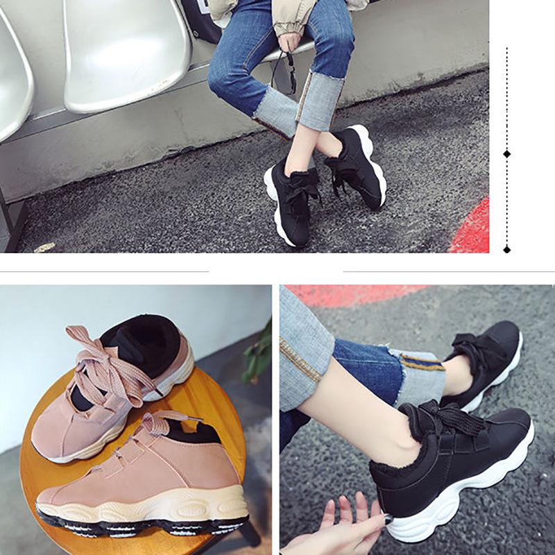 Women Walking Sneakers Casual Student Breathable Sneakers Platform Travel Running Shoes