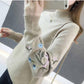 Pofulove Women's pullover knit Raglan long sleeved  Half turtleneck sweater coat  Loose Lady pullover Top Sweater Warm  winter