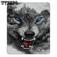 3D Wolf Printing Theme blanket Housewarming Gift Decoration summer blanket Plush blanket