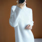 Autumn and Winter Long Thick Sweater Dress Loose Knit Dress Fashion Casual Women Sweater Dress