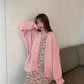 Autumn Gentle Wind Sweet and Age-reducing Loose Long-sleeved Open Lining Sweater Sweater Women