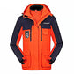 100 Kilograms Can Wear Autumn and Winter Windproof, Waterproof and Warm Two-in-one Detachable Two-piece Outdoor Mountaineering and Skiing Men's Jacket