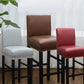 PU Leather Waterproof and Stain-resistant Chair Cover Wipeable Disposable Chair Cover Cover Bar Household High-leg Dining Table and Chair Cover