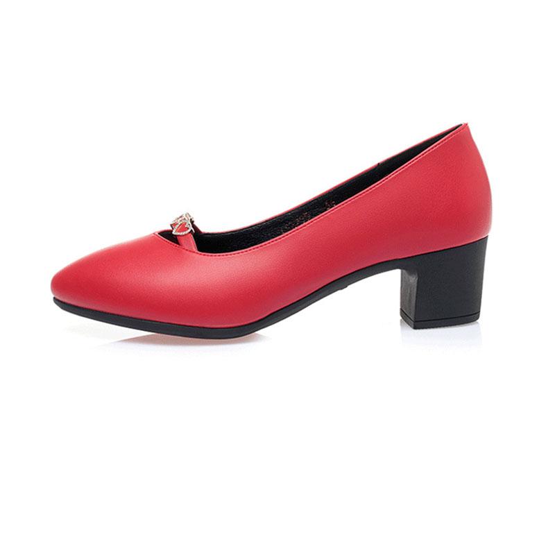 Soft Shoes Women's Sandals Spring and Summer Soft Bottom Cozy Women's Shoes Work Shoes Single Shoes