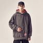 Sweatshirt Men's Autumn and Winter Korean Style Warm Loose Hooded Student Pullover Jacket Men