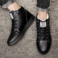 Men's Shoes Winter Fleece Warm Shoes Ski-proof Boots High-top Waterproof Cotton Short Boots