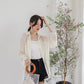 Sunscreen Chiffon Shirt Female Summer Coat Korean Version  Thin Section  Blouse Loose Air-conditioned Shirt Tide Womens Tops