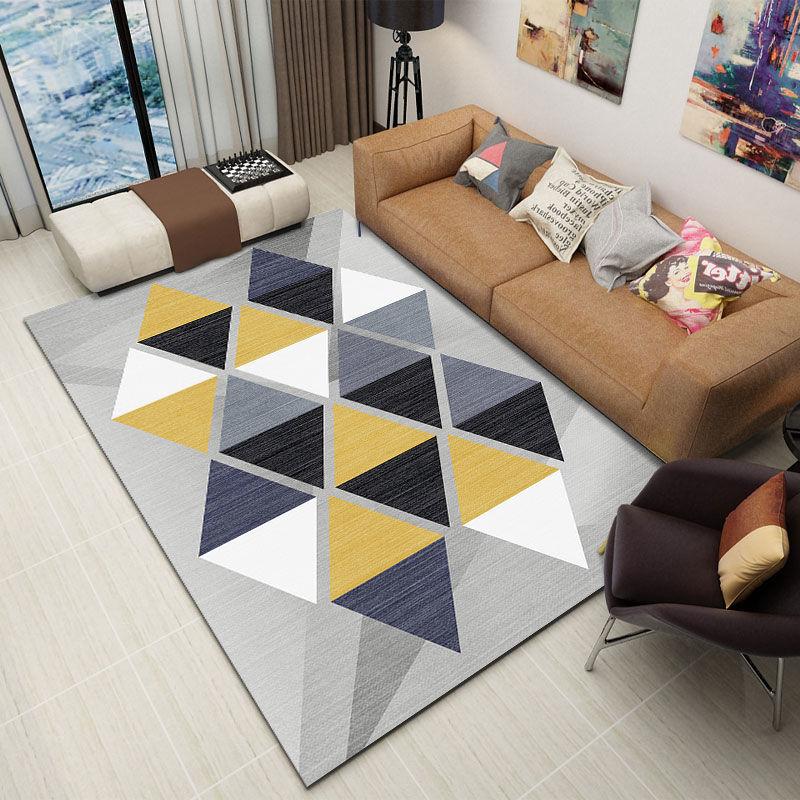 Ins Nordic Carpet Living Room Large Area Floor Mat Room Carpet Bedroom Full Shop Entry Floor Mat Home