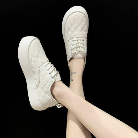 Cotton Shoes Women's Winter Fashion All-match Plus Velvet One-step Warm Shoes