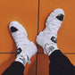 Men's Fashion Korean Leather Boots Increase Personality Cowboy Boots Male British Youth High-top Shoes