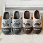 Autumn and Winter Cotton Slippers Men's and Women's Slippers Indoor Warmth Flat-bottomed Cotton Shoes with Bear Pattern