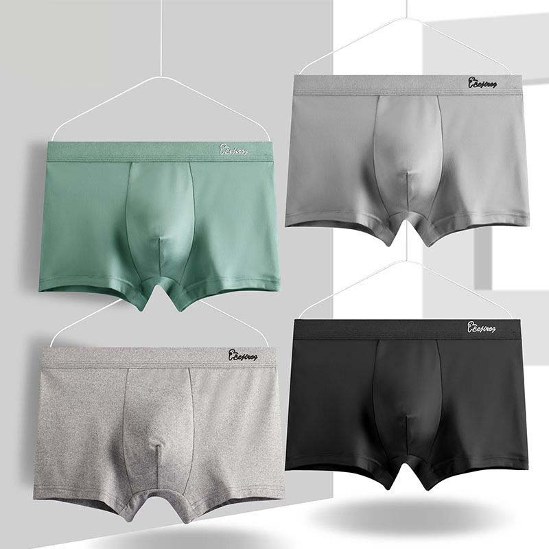 Men's Boxer Plus Fat Plus Size Mid-waist Breathable Boxer Shorts