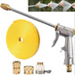 All Metal High Pressure Water Gun Set 10/15/20m Water Pipe Car Wash Gun Household Portable Watering Gun Garden Tool