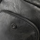 Business Briefcase Men Black Leather Large-capacity Anti-theft Shoulder Computer Mobile Phone Bag