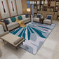 European Ink Painting Pattern Printed Carpet Living Room Rug Bedroom Bedside Anti-slip Mat Floor Mat