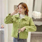 Winter Cashmere Short Women's Coat Women Solid Oversized Jacket