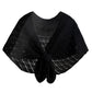 Sunscreen Shawl Female Summer Thin Shawl with Skirt High-end Hollow Shawl Knitted Short Shawl All-match Clothing Knotted Fake Collar Neck Scarf
