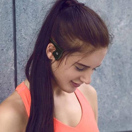 Bone Conduction Bluetooth Headset Earphones Wireless Hands-free for Running Sport Driving Waterproof