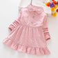 Girls' Dress Korean Autumn Dress Spring and Autumn Little Girl Lace Princess Skirt Pleated Children's Skirt A-line Dress For Kids