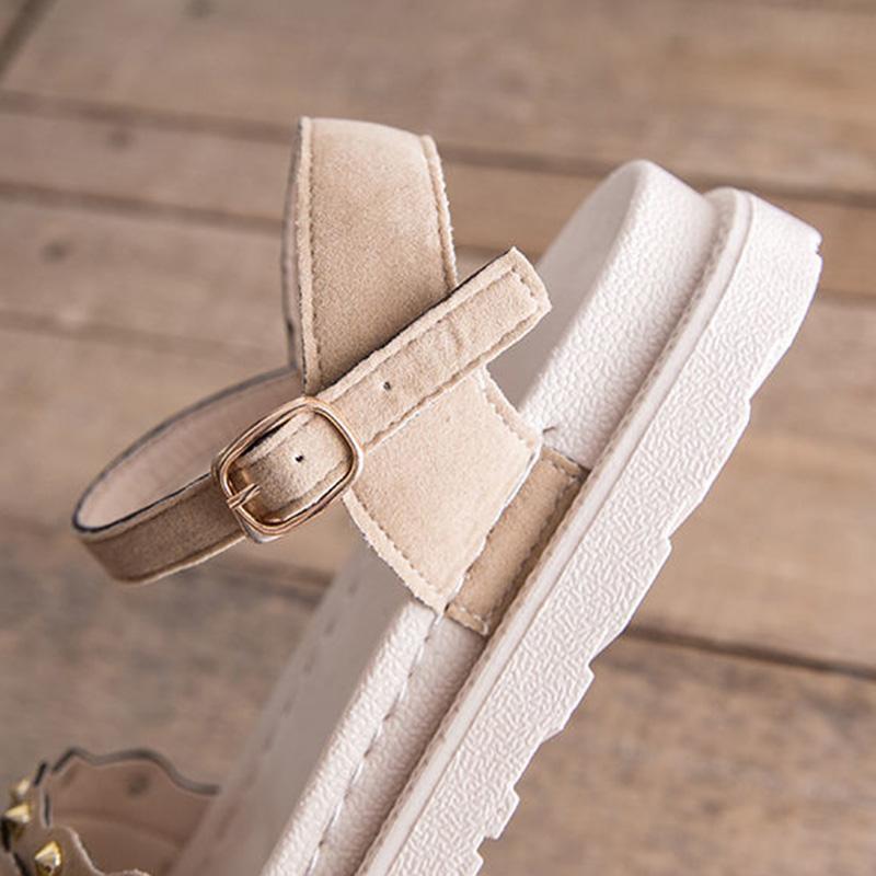 Sandals Female Students Korean College Style Summer All-match Soft Sole Pregnant Women Shoes Flat Non-slip Beach Shoes