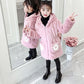 Girls' Autumn/winter Jackets Fashion Hooded Thick Warm Coat Mink Velvet Cotton-padded Jacket Middle-aged Children's Jacket