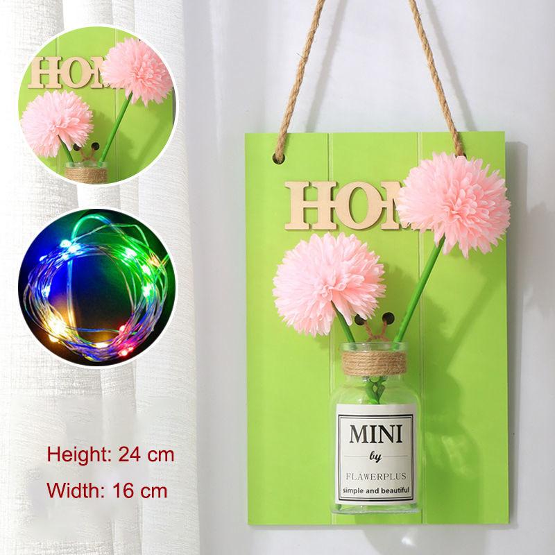 Creative Wall Hanging Living Room Wall Flower Wall Indoor Wall Hanging Wall Decoration Small Pendant Bedroom Room