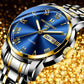 Luxury Mechanical Watches for Men Waterproof Automatic Wristwatch Full Steel Watch Men Chronograph