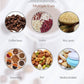 6-speed Manual Coffee Bean Grinder Kitchen Sharpened Machine Home Small Hand Cleaning Coffee Grinding Machine Equipment