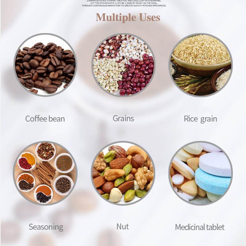 6-speed Manual Coffee Bean Grinder Kitchen Sharpened Machine Home Small Hand Cleaning Coffee Grinding Machine Equipment