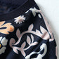 Short-sleeved Ice Silk Dress Female Summer Retro Floral Thin Loose Skirt Simulation Silk Temperament Printed Pleated Dress A-line Skirt