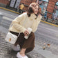 Autumn Winter Turtleneck Rabbit Villus Sweater Simple Women Long-sleeved Slim Sweaters