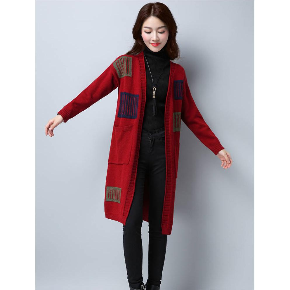 Sweaters Women Casual V-Neck Plus Size Knitted Cardigans Harajuku Single Breasted Womens Fashionable High Elasticity All Match