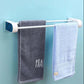 Bathroom Towel Rack Double Pole Hanging Towel Wall Hanging Bathroom Multifunctional Shelf