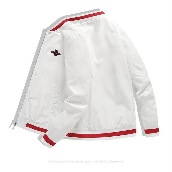 Autumn Men's Thin Jacket Trendy Handsome Loose Plus Size Jacket Men's Baseball Uniform