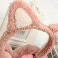 Women's Cute Cat Ears Foldable Earmuffs Korean Style Plush Ear Muffs Thickened Cold-proof Cartoon Earflap Winter Plush Ear Pad Cover Ear Protection
